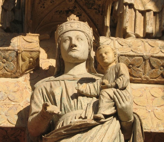 Marie mère de Dieu à Amiens